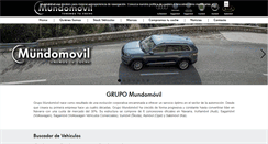 Desktop Screenshot of grupomundomovil.com