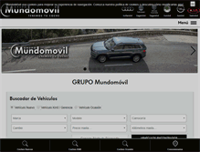 Tablet Screenshot of grupomundomovil.com