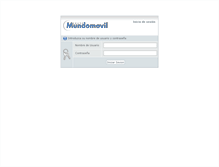 Tablet Screenshot of intranet.grupomundomovil.com